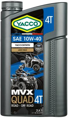 Масло моторное YACCO MVX QUAD 4T 10W40 (2 L)
